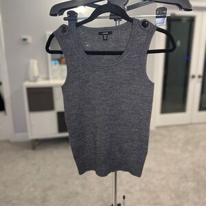 %50! Wool Jacob Gray Women's Sleeveless Top